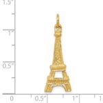 14k Eiffel Tower Charm - Image 4