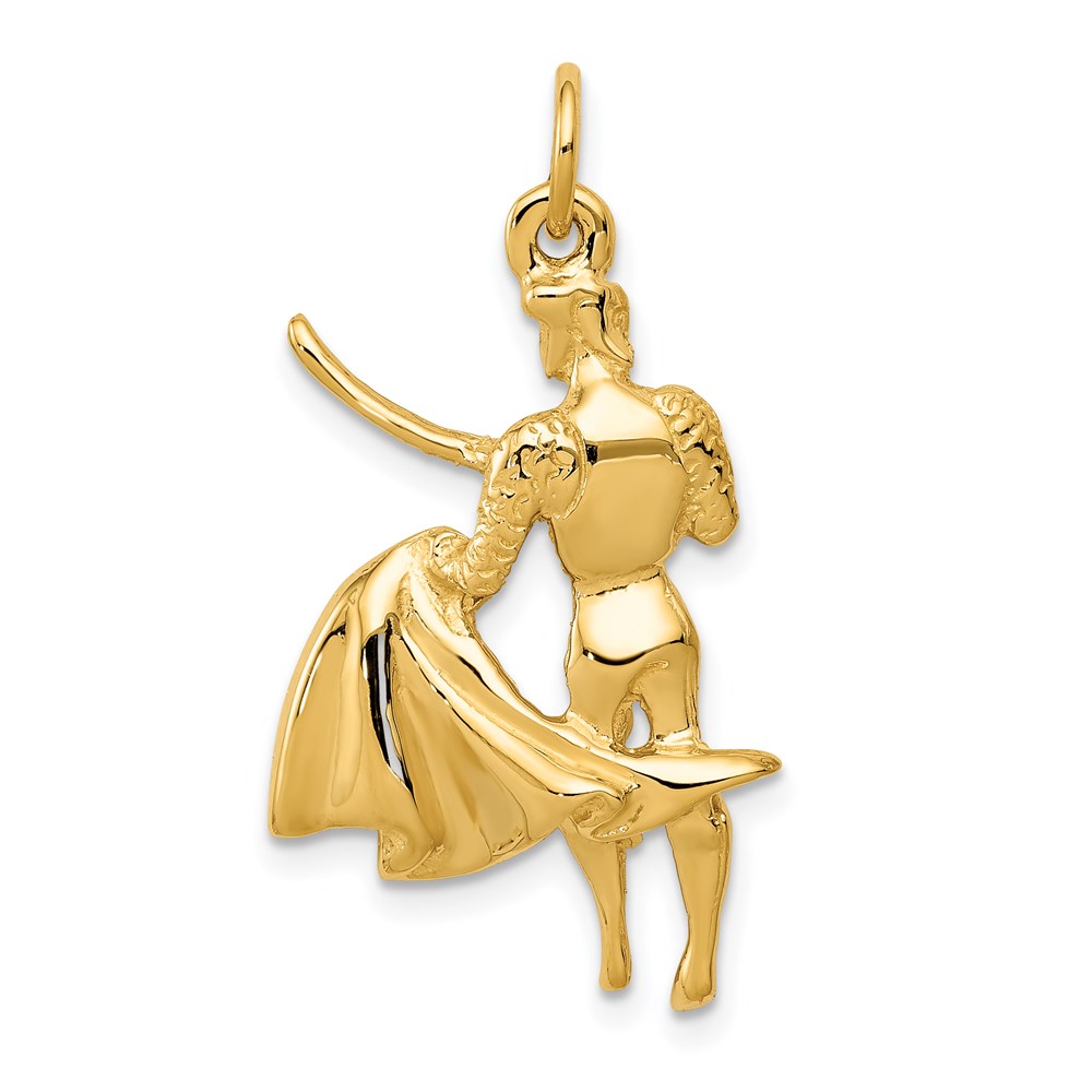 A0387.jpg 14k Matador Charm - Image 1