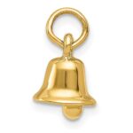 14k 3-D Wedding Bell Charm - Image 2