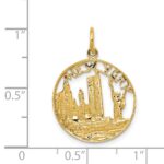 14k NEW YORK Skyline Charm - Image 4