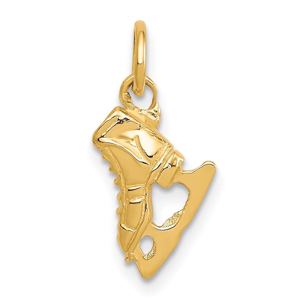 A9586.jpg 14K 3-D Ice Skate Charm - Image 1