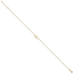 14K Cut-out Wing Plus Extender - Total Anklet - Image 2