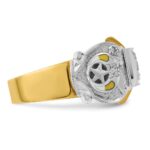 IBGoodman 14k Two-tone Men's Polished and Textured with Multi-color Enamel and Diamond Knights Templar Masonic Shriner's Ring - Image 7