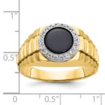 10k Two-Tone Fancy Ring Mounting - Image 2