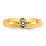 14k IBGoodman Men's Diamond Ring Mounting - Image 6