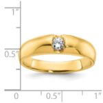 14k IBGoodman Men's Diamond Ring Mounting - Image 3