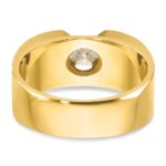 14k IBGoodman Men's 1/2 carat Diamond Complete Ring - Image 7