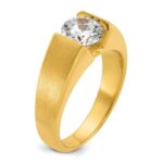 IBGoodman 14k 1 carat Lab Grown Diamond VS/SI+ G+ Complete Men's Ring - Image 6