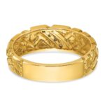 14k IBGoodman Men's Diamond Nugget Ring Mounting - Image 7