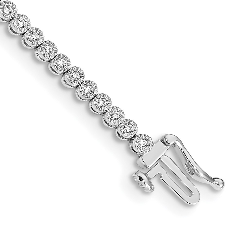 BM4648-050-1WA.jpg 10k White Gold Diamond Tennis Bracelet - Image 1