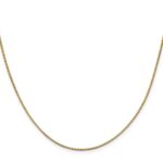 14K .95mm Box with Lobster Clasp Chain - Image 2