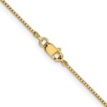 14K .95mm Box with Lobster Clasp Chain - Image 3