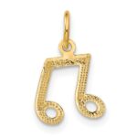 14K Musical Notes Charm - Image 3