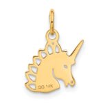 14k Unicorn Charm - Image 3