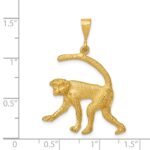 14k Monkey Charm - Image 4