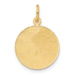 14k Polished CONFIRMATION with Dove Round Charm - Image 3