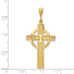 14k Celtic Cross Pendant - Image 3