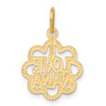 14k I LOVE NANA Charm - Image 3