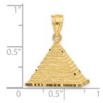 14k Pyramid Charm - Image 4