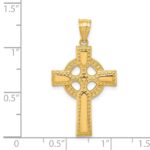 14k Celtic Cross Pendant - Image 3