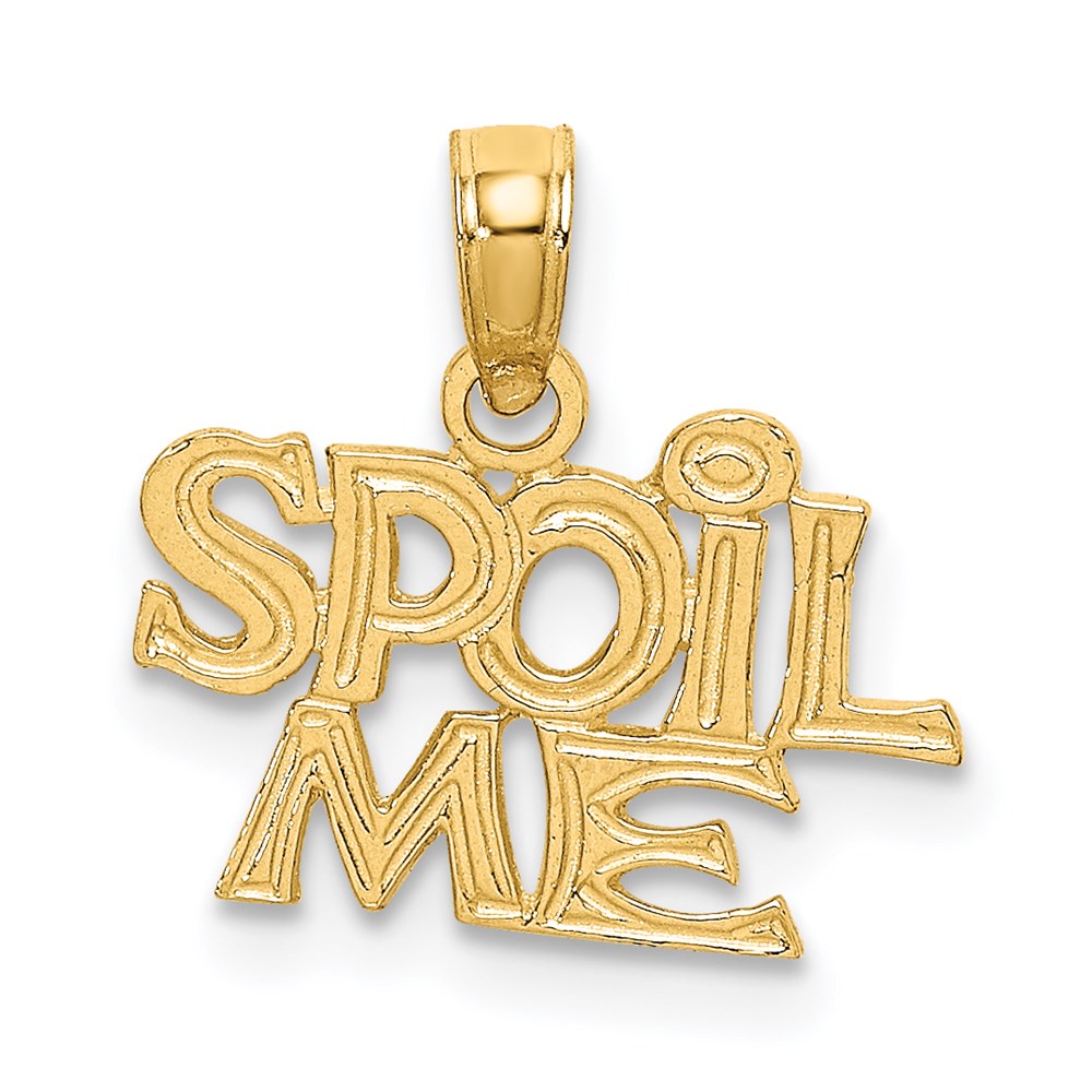 C3033.jpg 14K SPOIL ME Charm - Image 1
