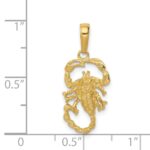 14k Scorpion Charm - Image 4