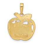 14k NEW YORK City Skyline in Apple Pendant - Image 3