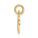 14K Polished 2-Piece Break-Apart HE WHO HOLDS THE KEY CAN UNLOCK MY HEART Charm - Image 2