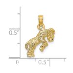 14k 3-D Aries Zodiac Charm - Image 3