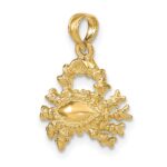 14k 3-D Cancer Zodiac Charm - Image 5