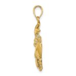 14k Large Taurus Zodiac Charm - Image 2