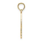 14k I HEART STONE HARBOR Sailboat Charm - Image 2