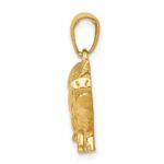 14k Pot Belly Pig Pendant - Image 2