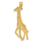 14k Giraffe Pendant - Image 3