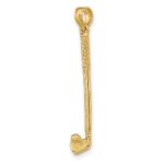 14k 3-D Single Golf Club with Ball Charm - Image 5