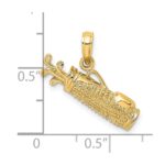 14k Golf Bag Charm - Image 3