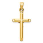 14k Hollow Crucifix Pendant - Image 4