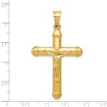 14K Crucifix Reversible to Cross Pendant - Image 3