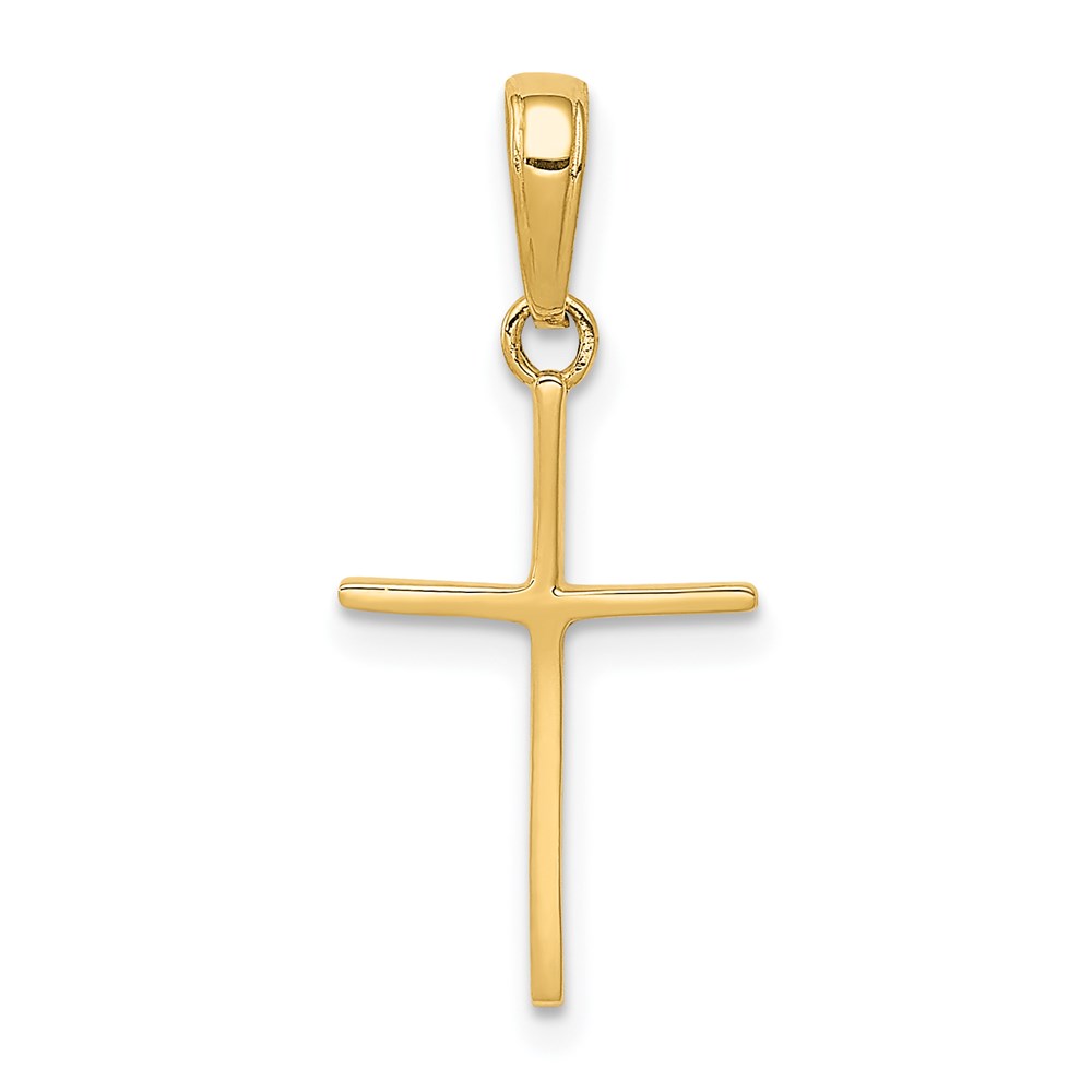 C3782.jpg 14k Polished Cross Pendant - Image 1