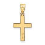 14k Polished Cross Charm - Image 4