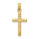 14K Cross Pendant