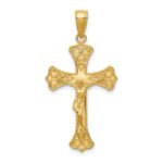 14K Crucifix Pendant