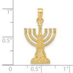 14K Menorah Pendant - Image 4