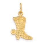 14k Cowboy Boot with Spur Charm - Image 3