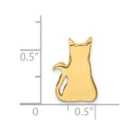 14K Cat Chain Slide - Image 2