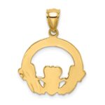 14K Claddagh Pendant - Image 3