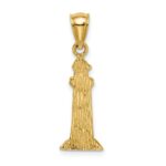 14K Lighthouse Pendant - Image 3