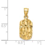14K Nugget Pendant - Image 4