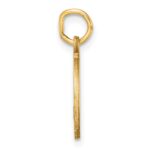 14K Diamond-cut Letter O Initial Charm - Image 2