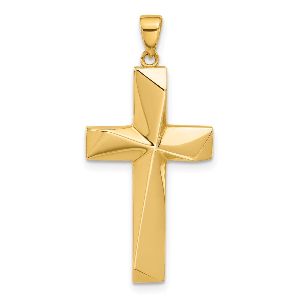 C4943.jpg 14K Polished Cross Pendant - Image 1